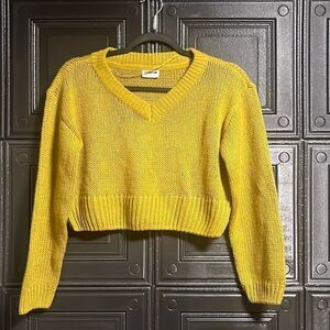 Noisy May Cropped sweater